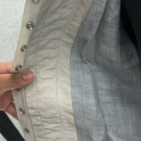 UEC Vintage Roncarati leather blazer size 40/ 4 - Picture 12 of 16